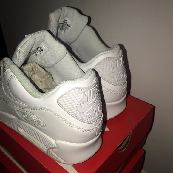 COPY - WHITE AIR MAX 90 LEATHER - Picture 2 of 4